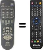 Télécommande équivalente JVC HR-J271EU