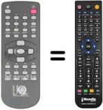 Replacement remote control REMCON796