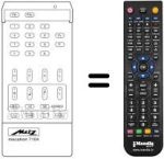 Mando a distancia equivalente Metz MECATRON 7204