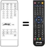 Mando a distancia equivalente Metz MECATRON 7402