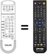 Télécommande équivalente REMCON629