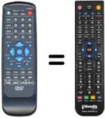 Mando a distancia equivalente REMCON890