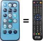Replacement remote control XL5U