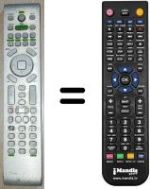 Replacement remote control NK-PD42XF