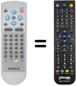 Replacement remote control REMCON505