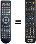 Replacement remote control REMCON427