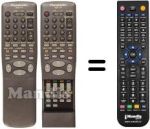 Télécommande équivalente REMCON1362