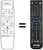 Télécommande équivalente Panasonic REMCON014