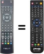 Replacement remote control Nevir NVR7023-TTG-16