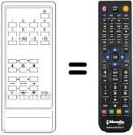 Télécommande équivalente REMCON411