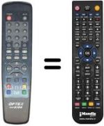 Télécommande équivalente REMCON1055