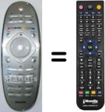 Télécommande équivalente Philips 37PFL9606H / 12