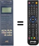 Télécommande équivalente JVC HR-D530E