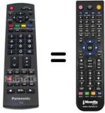 Télécommande équivalente N2QAYB000223
