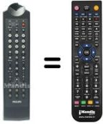 Télécommande équivalente RC6941 / 01