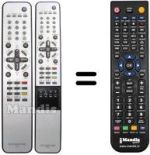 Télécommande équivalente Daewoo DT42A1
