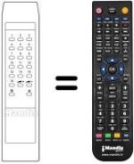 Mando a distancia equivalente RC143