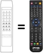 Mando a distancia equivalente RC144