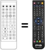 Télécommande équivalente RC505