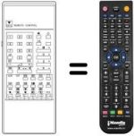 Télécommande équivalente RC5373