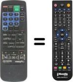 Replacement remote control RC-7VR12
