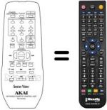 Mando a distancia equivalente RC-X121E