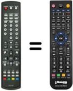 Replacement remote control Hyundai L22WD