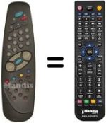 Replacement remote control RC1010