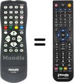 Télécommande équivalente RC1123333 / 01