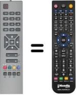 Télécommande équivalente RC1241