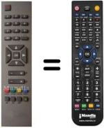 Replacement remote control RC1241