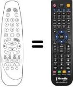 Replacement remote control RC1530