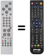 Replacement remote control RC 1551