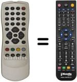 Télécommande équivalente RC2000LE