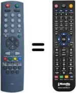 Télécommande équivalente RC2040