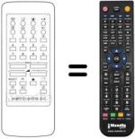 Replacement remote control RC210