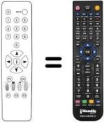 Replacement remote control RC211