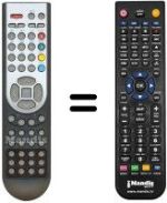 Replacement remote control RC2246