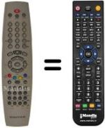 Mando a distancia equivalente United TVD4042