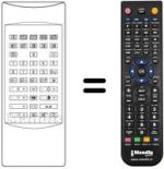 Télécommande équivalente RC510