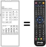 Mando a distancia equivalente RC5352