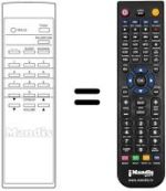 Replacement remote control RC56 MONO