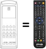 Mando a distancia equivalente RC60