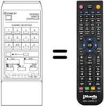 Mando a distancia equivalente RC81