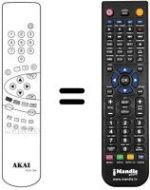 Mando a distancia equivalente Akai TV28R1T MULTI