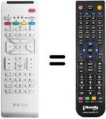Télécommande équivalente Philips BDS4231R / 00