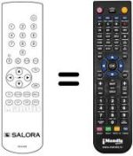 Télécommande équivalente RCS800