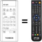 Replacement remote control Thomson 55MV51