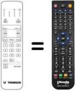 Télécommande équivalente Thomson RP46TH