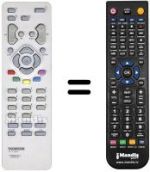 Replacement remote control RCT311SD1G